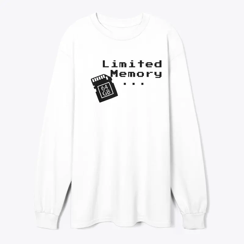 Limited Memory Photography Gag Shirt