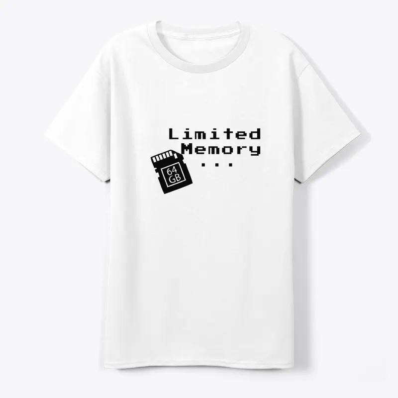 Limited Memory Photography Gag Shirt