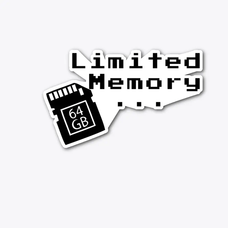 Limited Memory Photography Gag Shirt